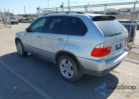 2005 BMW X5 4.4I z USA, uszkodzony, nr VIN 5UXFB53515LV11469